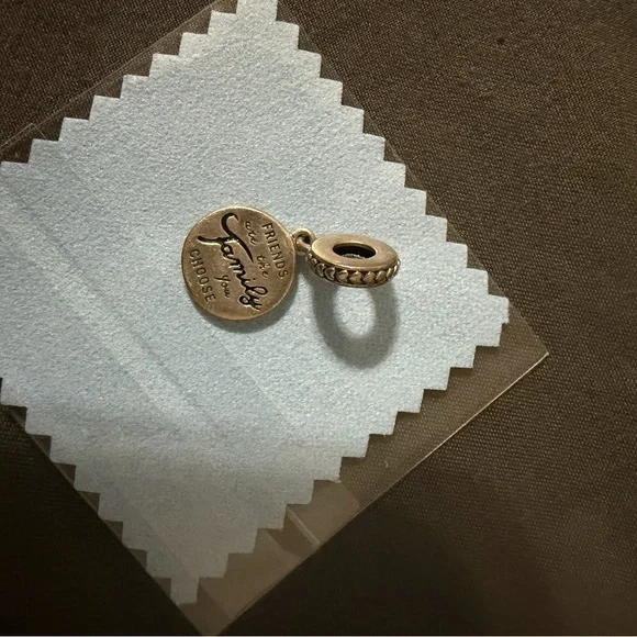 Pandora Silver Engraved Charm - Picture 1 of 2